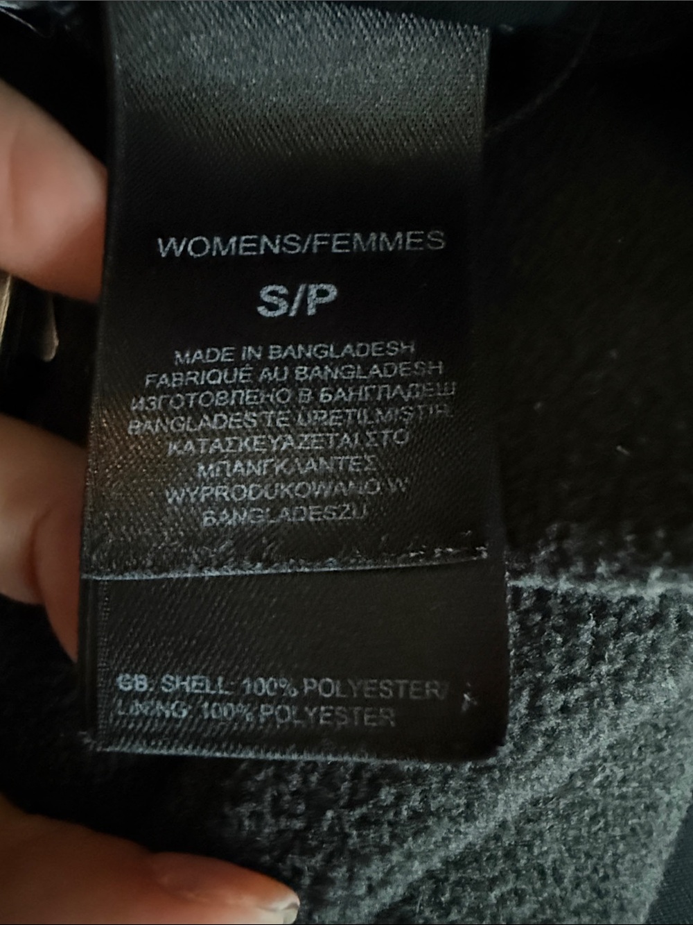 The North Face Black Fleece Full-Zip Jacket - Picture 9 of 9